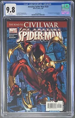 Buy Amazing Spider-Man 529 CGC 9.8 Top In Census - 1st Iron Spider Suit • 178.10£