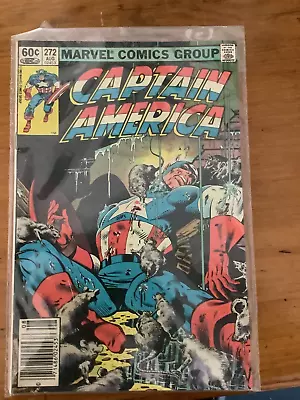 Buy Captain America Vol 1 #272 May 4, 1982 Marvel Comics Book By J.M. DeMatteis • 6.32£