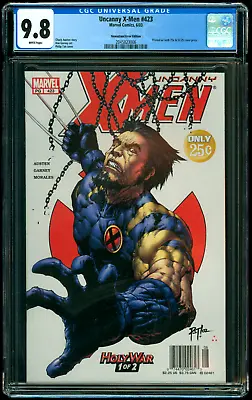 Buy Uncanny X-men #423 Cgc 9.8 Newsstand Price Error Variant Iconic Wolverine Cover • 1,998.79£