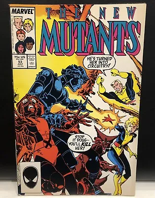 Buy New Mutants #53 Comic Marvel Comics • 1.99£