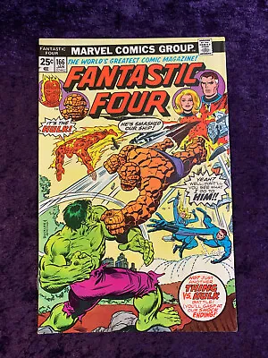 Buy Fantastic Four Vol. 1, #166 /   If It's Tuesday, This Must Be The Hulk    / 1976 • 15.82£