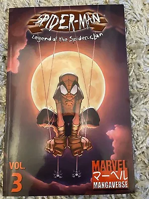 Buy MARVEL MANGAVERSE Vol. 3 SPIDER-MAN LEGEND OF THE SPIDER-CLAN Marvel TP TPB GN  • 29.95£