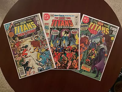 Buy New Teen Titans #12 #21 & #23 (DC 1981-82) 1st Full Blackfire 1st Vigilante • 14.24£