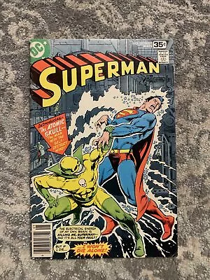 Buy Superman #323 (1978) 1st App Atomic Skull Newsstand DC Comics • 7.91£