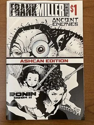 Buy Frank Miller Presents #1 2nd Print Ashcan Edition 2022 Ronin, Ancient Enemies • 6.71£
