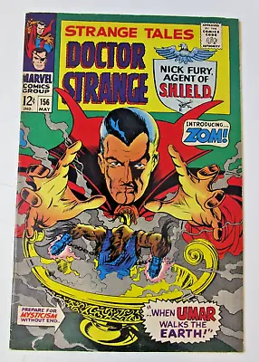 Buy Strange Tales #156 1967 [VF-] 1st App Zom Nick Fury Doctor Strange Silver Age • 45.41£