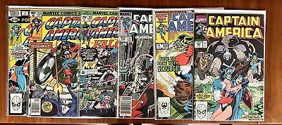 Buy Captain America Lot Of 5 Bronze Age Marvel Comics 1978 (189, 237, 263, 286, 320) • 15.98£