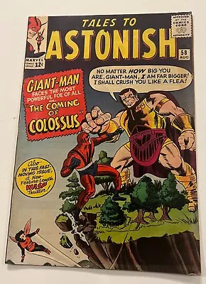 Buy Tales To Astonish Comic Book Issue 58 1964 Vista (f-) • 33.77£
