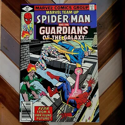 Buy Marvel Team-Up #86 NM- (Marvel 1979) 1st Mtg Spider-Man & GUARDIANS Of GALAXY • 9.63£