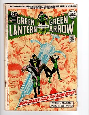 Buy Green Lantern Green Arrow 86 (1971) GD Neal Adams Art, Anti-Drug Story • 29.24£