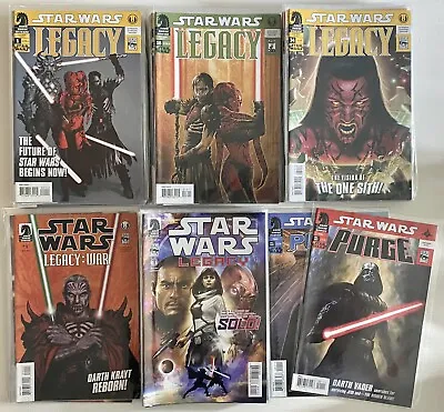 Buy Stars Wars Legacy Vol 1 1-50 + Legacy War 1-6 +  Vol 2 1-18 Complete +2 Oneshots • 185.35£