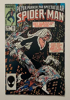 Buy Spectacular Spider-man #90 (Marvel 1984) FN+ Copper Age Comic. • 25.88£