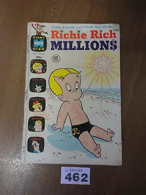 Buy Vol. 1 No. 54 Richie Rich Millions / July 1972 Harvey Comics • 4.95£
