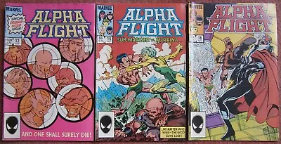 Buy Alpha Flight 12 15 16  (1984), John Bryne, Marvel Comics, Mid Grade • 2.49£