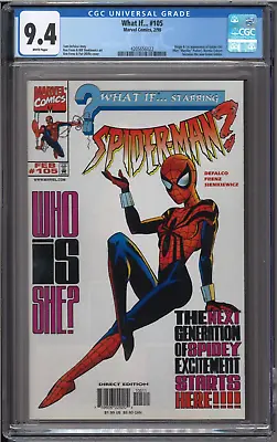 Buy What If... #105 - CGC 9.4 - Origin And 1st Appearance Of Spider-Girl May Parker • 215.09£