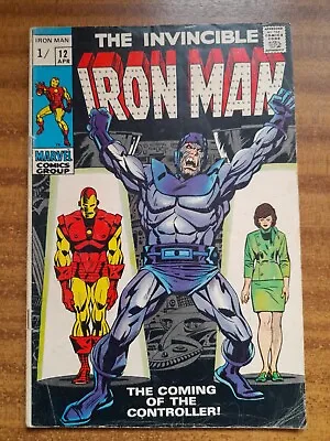 Buy Iron Man 12 1969 VG- • 11£