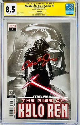 Buy CGC Signature Series 8.5 Star Wars: The Rise Of Kylo Ren #1 Adam Driver Auto • 398.79£