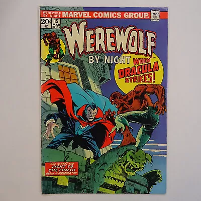 Buy WEREWOLF BY NIGHT #15 Marvel Comic 1973 When Dracula Strikes! Good Mid Grade C3 • 40£
