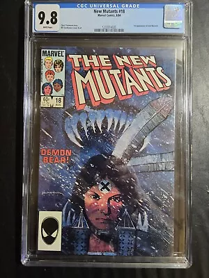 Buy New Mutants #18 9.8/   Wht  Pages/ 1st App. Of New Warlock! • 65.80£