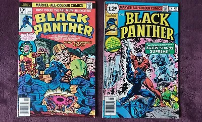 Buy Black Panther #1 + #15 Marvel Comics, 1977/1979 First Issue • 30£