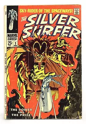 Buy Silver Surfer #3 GD/VG 3.0 1968 1st App. Mephisto • 173.47£