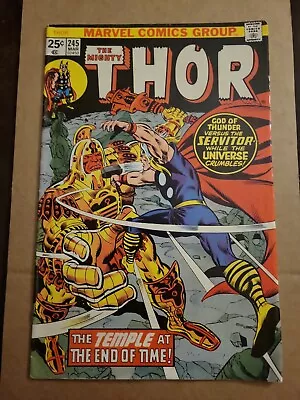 Buy Thor #245 FN/VF 1st App Of He Who Remains Aka Kang MVS Intact Marvel Comics 1976 • 23.71£