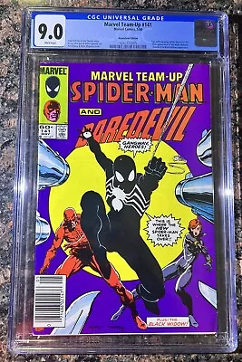 Buy Marvel Team-Up #141 CGC 9.0 Newsstand 1984 Spider-man Black Suit 🔥 • 119.93£