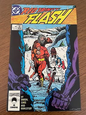 Buy The Flash #7 Red Trinity! December 1987 DC Comics  • 5£