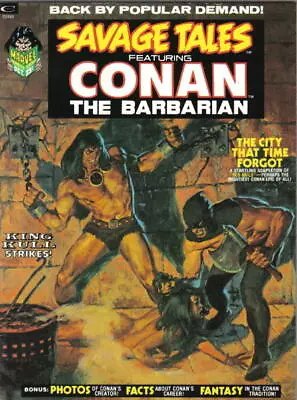 Buy Savage Tales Magazine #2 Conan Marvel Comics 1973 VERY FINE+ • 39.52£
