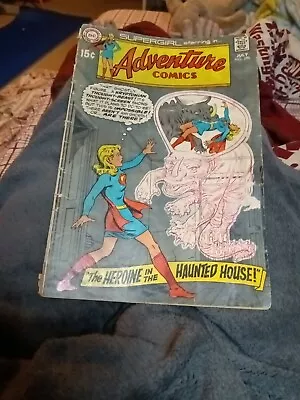 Buy Adventure Comics #395 DC 1970 Comic Book Bronze Age Supergirl Thought-beast • 12.35£