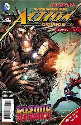 Buy Action Comics #23 (NM)`13 Lobdell/ Kirkham  (Combo- Pack) • 3.49£