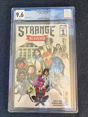 Buy Strange Academy 1 Marvel 2020 CGC 9.6 1st Print Many 1st Appearances NM+ Ramos • 64.19£