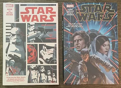 Buy Star Wars Vol 1 &2 By Jason Aaron Marvel Comics Oversize HC 2016 Preowned Sealed • 15.81£