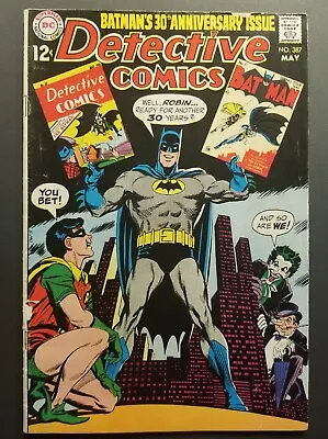 Buy 1968 Detective Comics Batman # 387 12 Cent Cover Silver Age • 31.54£