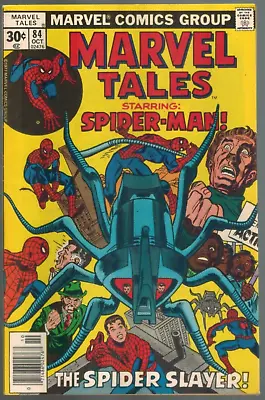 Buy Marvel Tales 84 The Spider-Slayer!  (rep Amazing Spider-Man 105)  1977 VF- • 5.49£