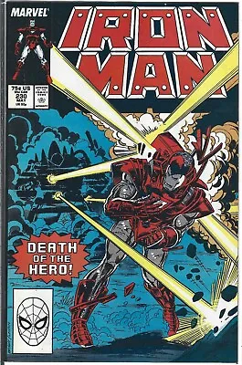 Buy Iron Man #230 (nm) High Grade Copper Age Marvel, The Invincible, $3.95 Shipping • 2.76£
