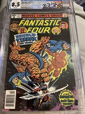 Buy Fantastic Four #211 (1979) CGC 8.0 1st Appearance Of Terrax Marvel Comics • 51.97£