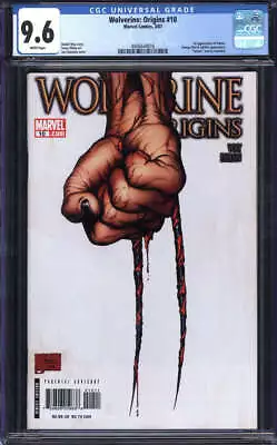 Buy Wolverine: Origins #10 Cgc 9.6 White Pages // Marvel Comics 2007 • 111.53£