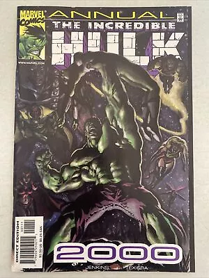 Buy The Incredible Hulk Annual. 2nd Series-june 2000. 48 Pages. Marvel. Vfn+ 8.5 • 4.49£