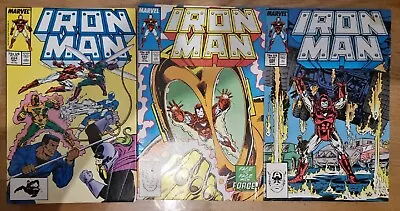 Buy Iron Man (1968 1st Series) Issue 222, 223 And 224 • 6.75£