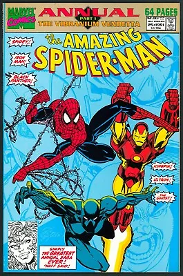 Buy Amazing Spider-Man Annual 25 NM 9.4 1st Venom Solo Story Marvel 1991 • 10.42£