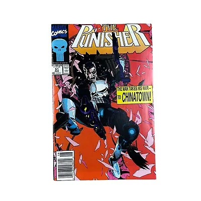 Buy MARVEL Comics The Punisher 1990 Volume 1 Issue 51 Vintage Comic Book VGC • 4.21£