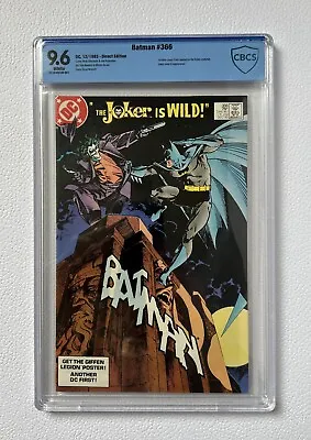 Buy Batman #366 - NM+ / CBCS 9.6 • 179.99£