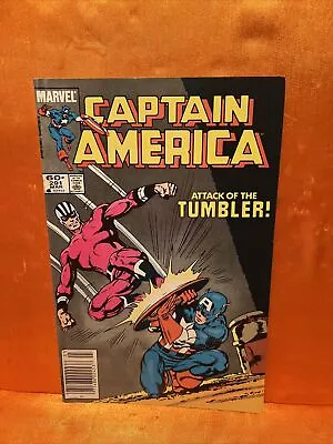 Buy Captain America #291 Newsstand (1984 Marvel) Comic The Tumbler • 3.15£
