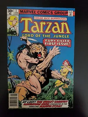 Buy Tarzan Lord Of The Jungle #1 NM-⛓️High Grade Marvel⛓️Kamandi Roy Thomas Key CGC • 10.39£