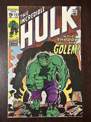 Buy The Incredible Hulk #134  1st Golem. FN • 11.87£