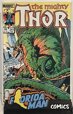 Buy Thor #341 NM Clark Kent Appearance, Walt Simonson Story/art Marvel 1984 • 3.12£