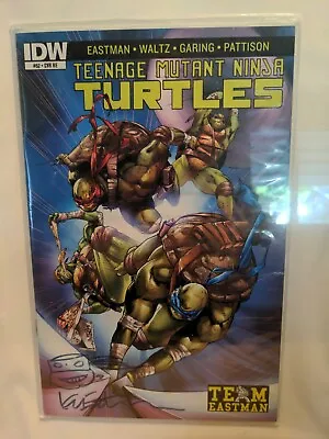 Buy Kevin Eastman Signed & Sketched Teenage Mutant Ninja Turtle Comic Book #52 Cvr R • 102.50£