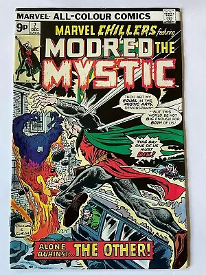 Buy Marvel Chillers #2_december 1975_vf/nm_modred The Mystic_bronze Age Uk! • 9.55£