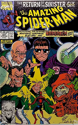 Buy Amazing Spider-Man #337 2ND FULL APP. OF THE SINISTER SIX *KEY COMIC* VF/NM • 78.78£